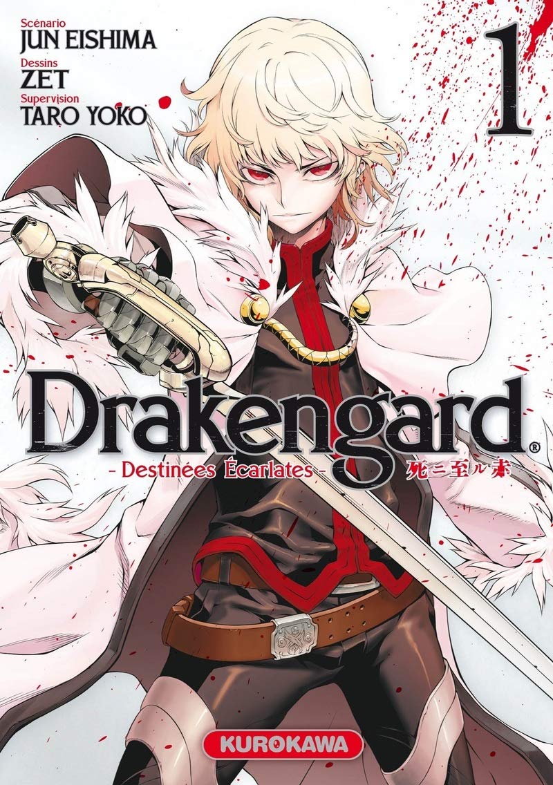 jaquette livre Drakengard - Destinées Écarlates - tome 01 (1)