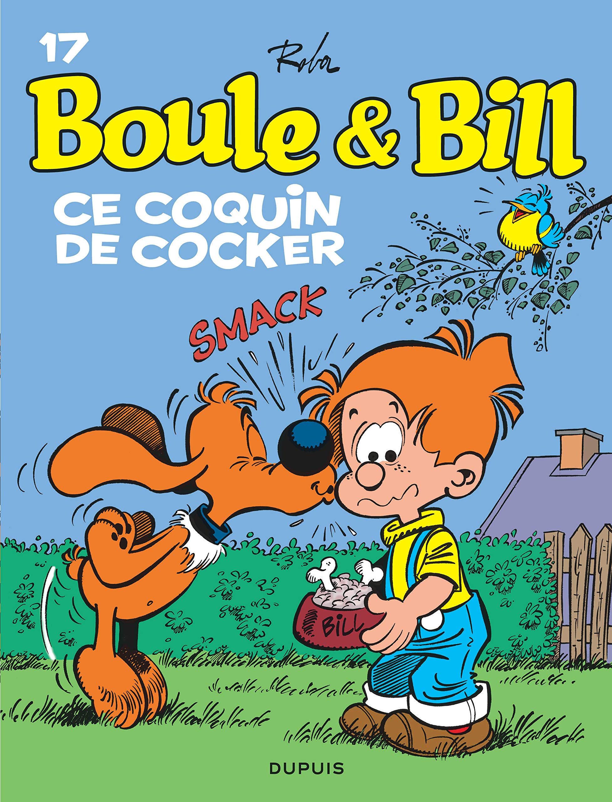 jaquette livre Boule et Bill, T17: Coquin de cocker
