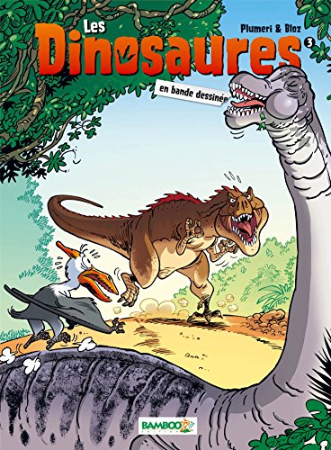 jaquette livre Les Dinosaures En Bande Dessinée Tome 3