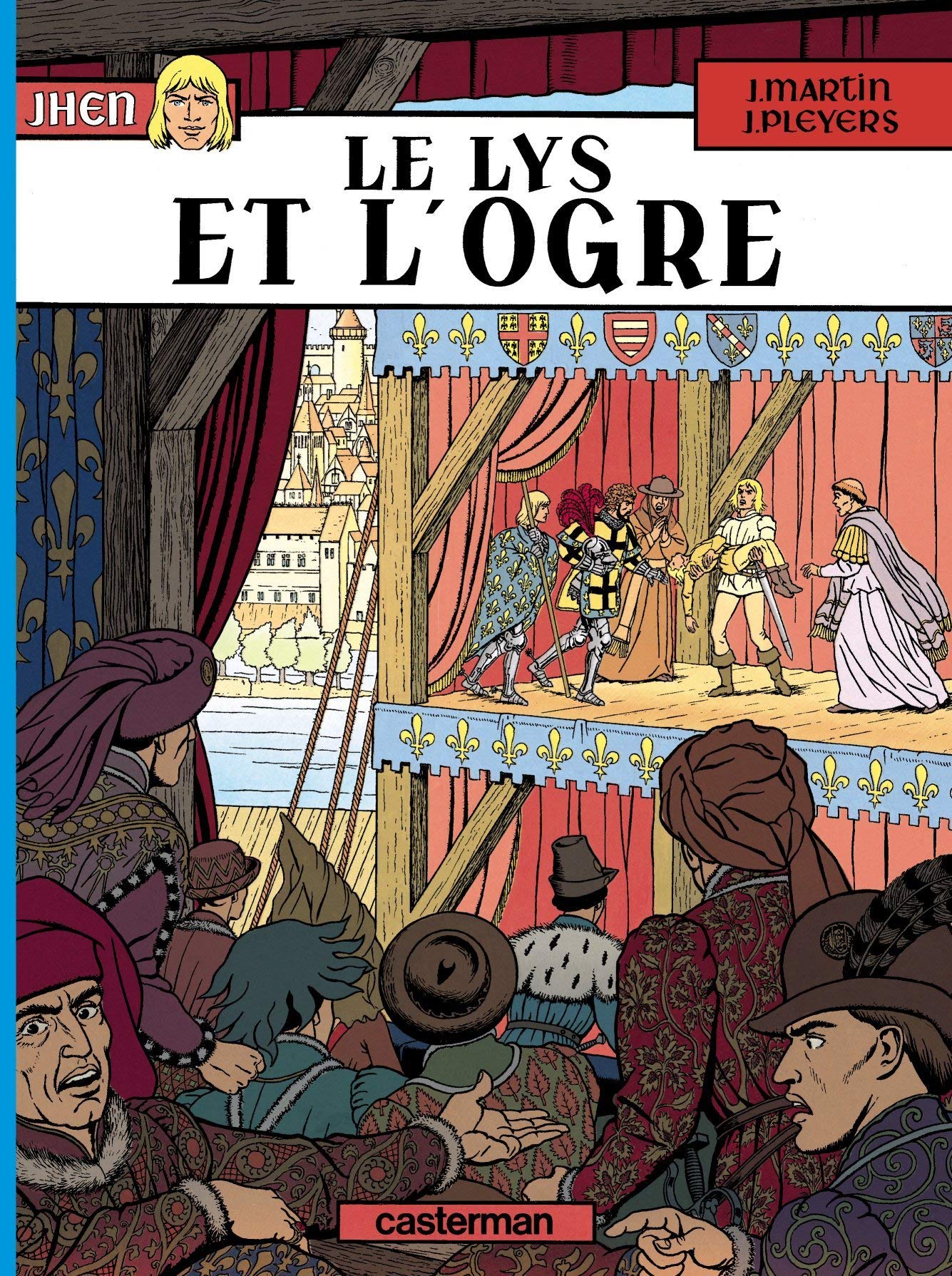 jaquette livre Jhen, tome 6 : Le Lys et l'Ogre
