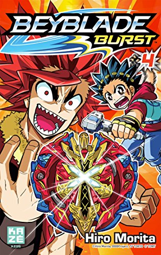jaquette livre Beyblade - Burst - Tome 4