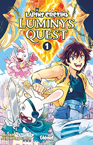 jaquette livre The Lapins Crétins - Luminys Quest - Tome 1
