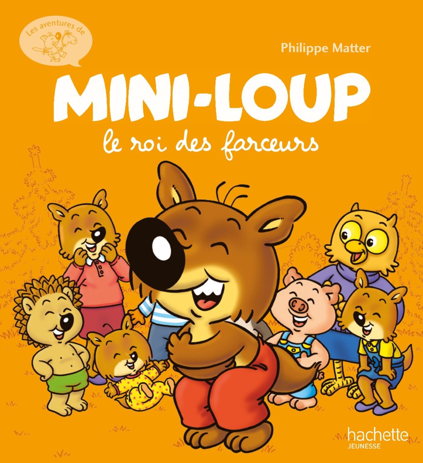 jaquette livre Mini-Loup le roi des farceurs