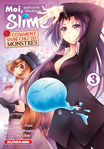 jaquette livre Moi quand je me réincarne en slime - Comment vivre chez les monstres ? - Tome 3