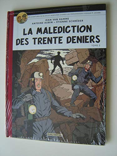 jaquette livre Blake et Mortimer (Le Soir)   Tome 20 : La malédiction des trente deniers - Tome 2