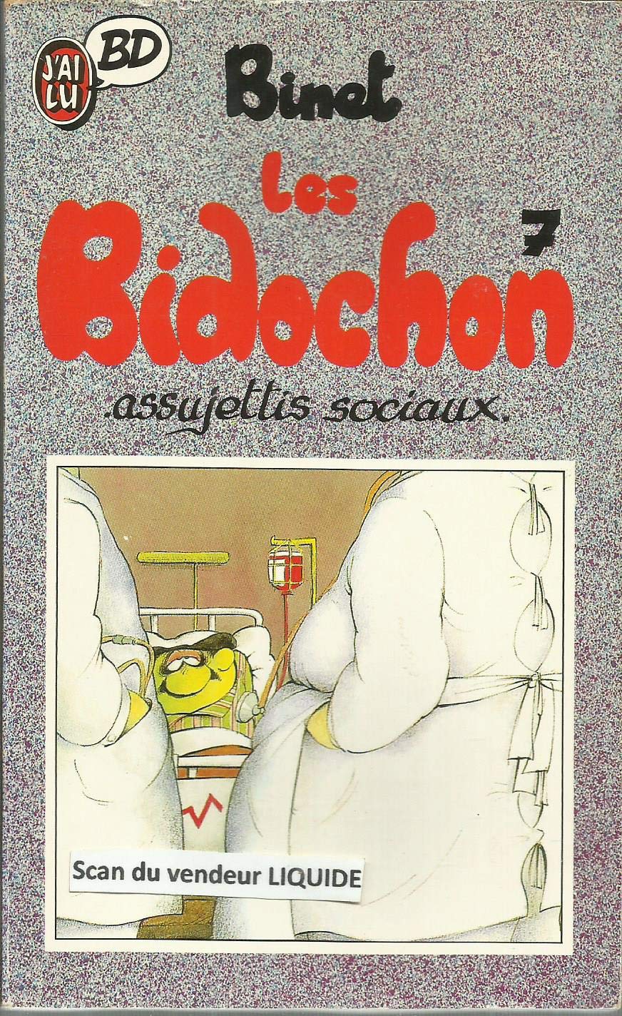 jaquette livre Les Bidochon, Tome 7 : Assujettis sociaux