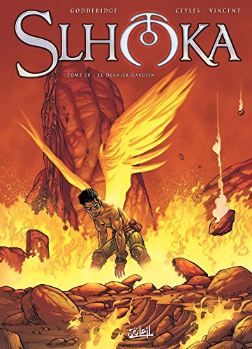 jaquette livre Slhoka Tome 10 - Le Dernier Gardien