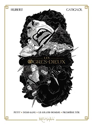 jaquette livre Les Ogres-Dieux - Coffret En 4 Volumes : Tome 1, Petit - Tome 2, Demi-Sang - Tome 3, Le Grand Homme - Tome 4 : Première-Née
