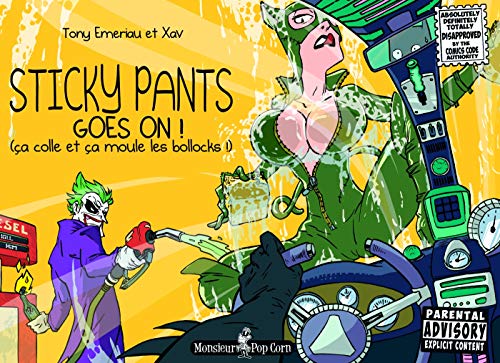 jaquette livre Sticky Pants Goes On !