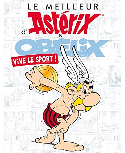 jaquette livre le meilleur d'asterix et d'obelix vive le sport