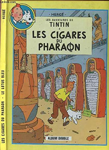 jaquette livre Les Cigares Du Pharaon - Le Lotus Bleu