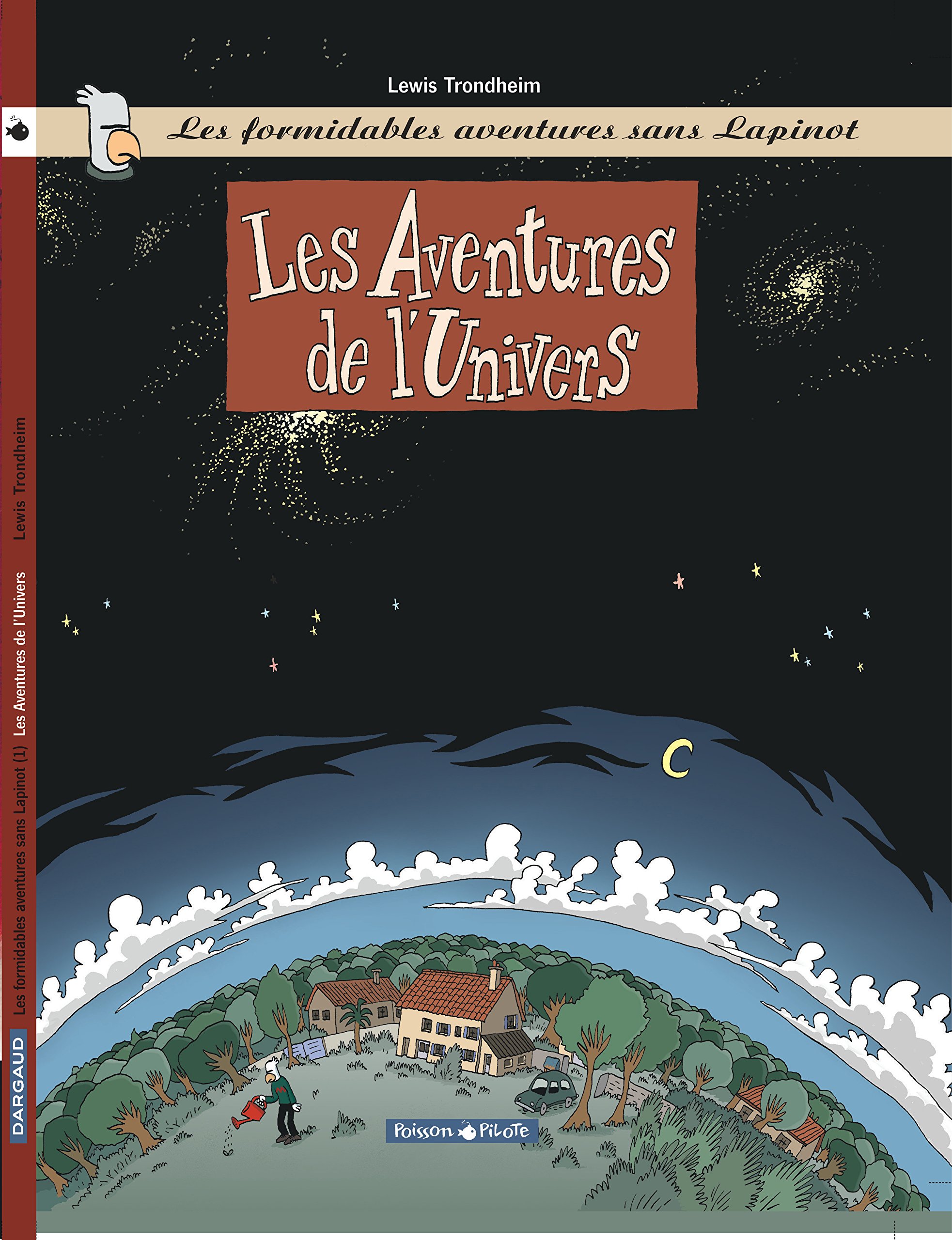 jaquette livre Les Formidables Aventures sans Lapinot, tome 1 : Les aventures de l'univers