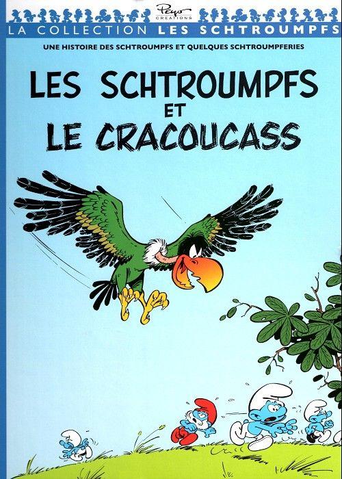 jaquette livre Les schtroumpfs et le cracoucass