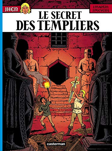 jaquette livre Les Aventures De Jhen Tome 8 - Le Secret Des Templiers