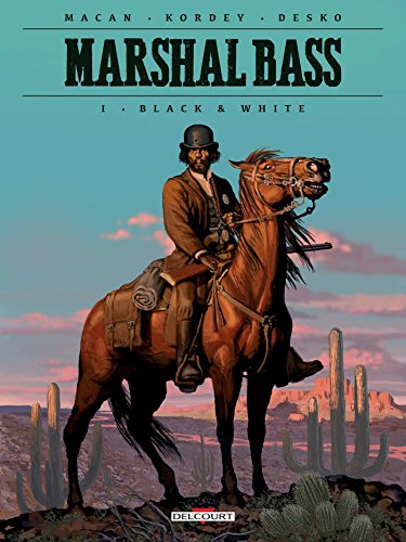 jaquette livre Marshal Bass Tome 1 - Black & White