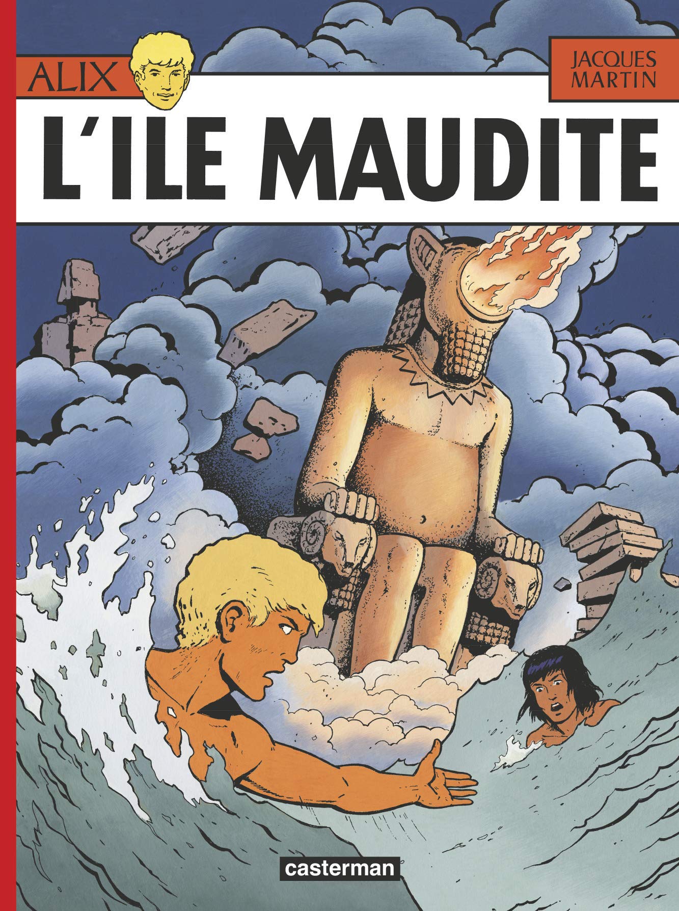 jaquette livre Alix, tome 3 : L'Île maudite