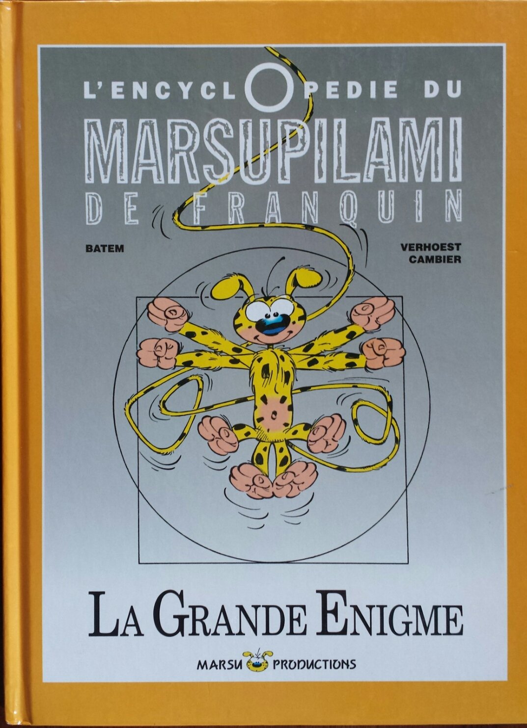 jaquette livre L'Encyclopédie du Marsupilami, hors série