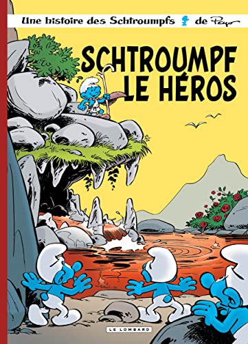 jaquette livre Une Histoire Des Schtroumpfs Tome 33 - Schtroumpf Le Héros - Opé L'été Bd 2023