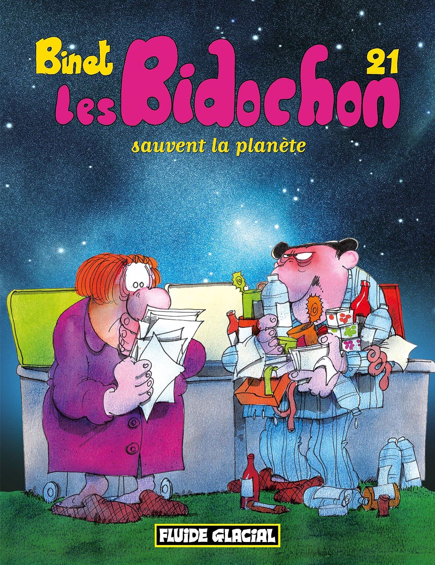 jaquette livre Les Bidochon, Tome 21 : Les Bidochons sauvent la planète