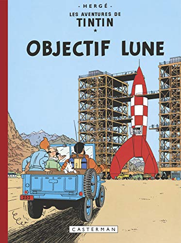 jaquette livre Les Aventures De Tintin - Objectif Lune - Edition Fac-Similé En Couleurs