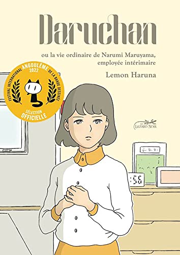 jaquette livre Daruchan ou la Vie Ordinaire de Narumi Maruyama, employée intérimaire