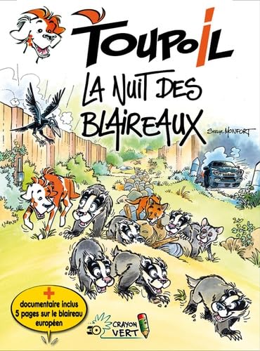 jaquette livre Toupoil Tome 5 - La Nuit Des Blaireaux