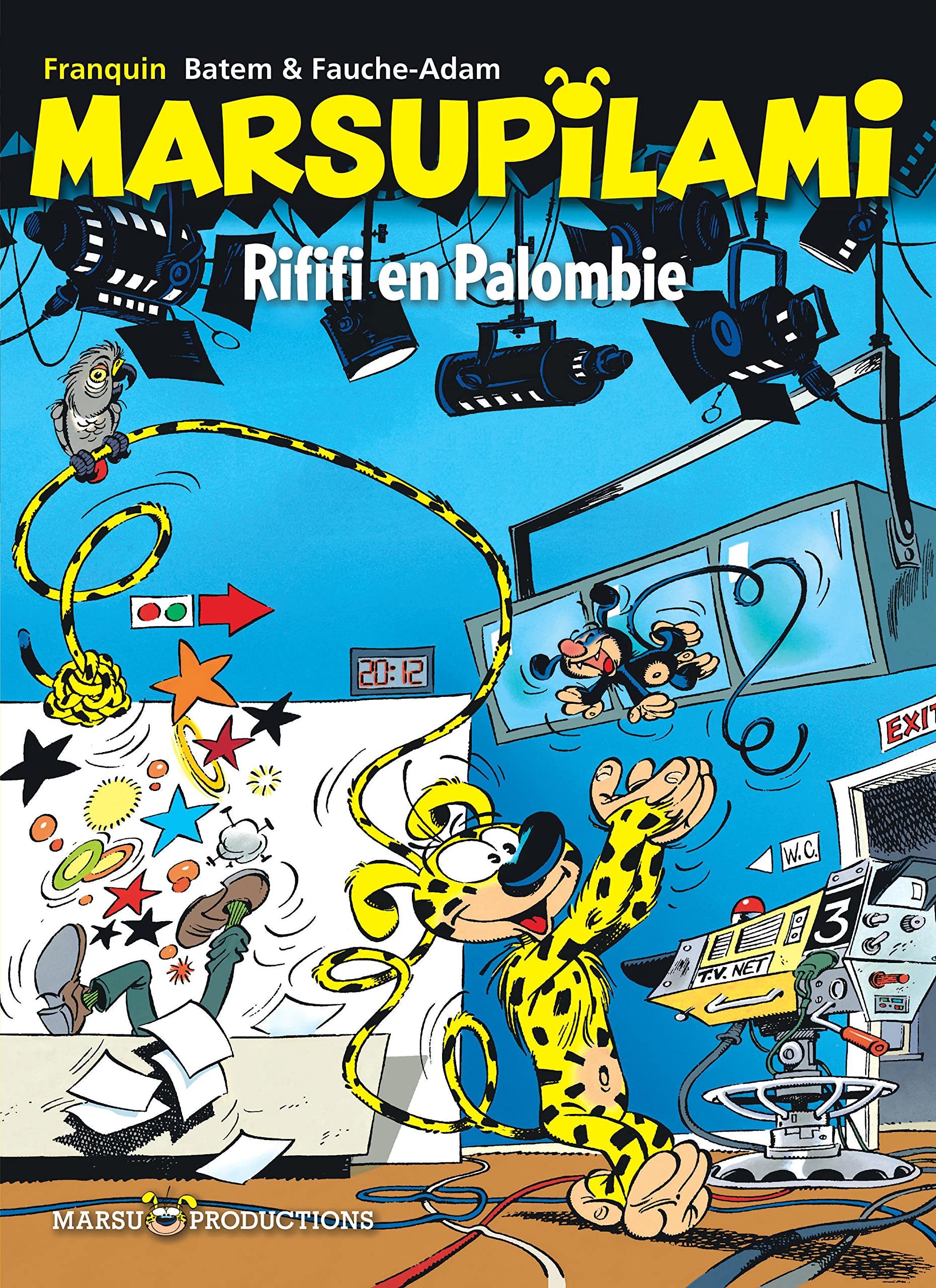 jaquette livre Marsupilami, Tome 10 : Rififi en Palombie