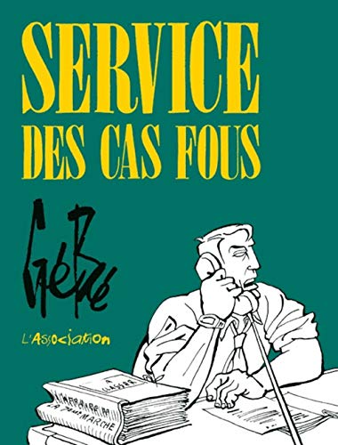 jaquette livre Service Des Cas Fous