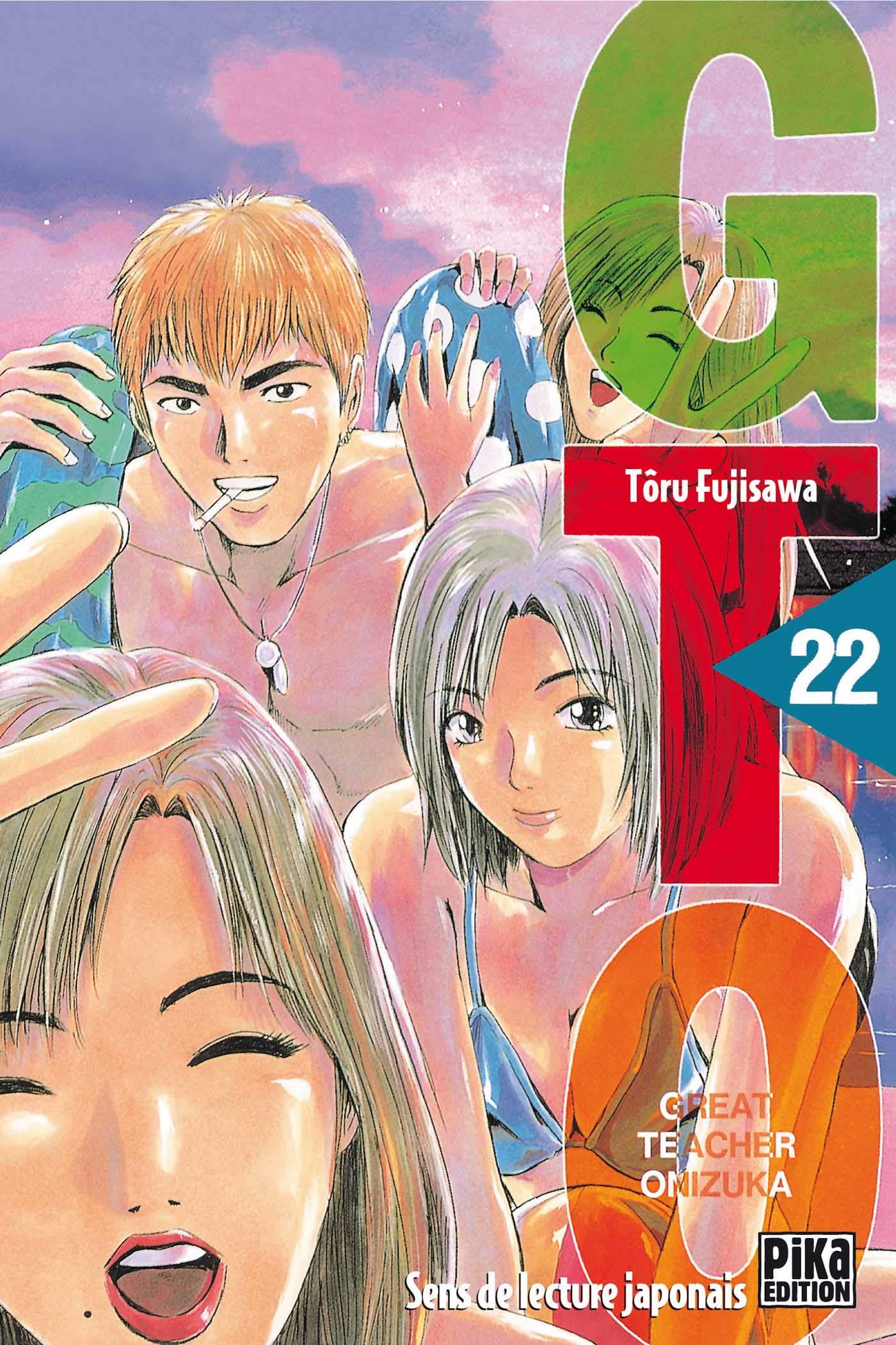 jaquette livre GTO, tome 22