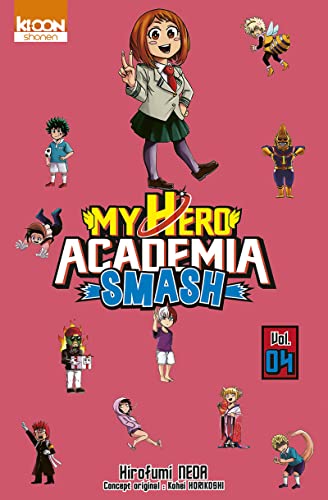 jaquette livre My Hero Academia - Smash - Tome 4