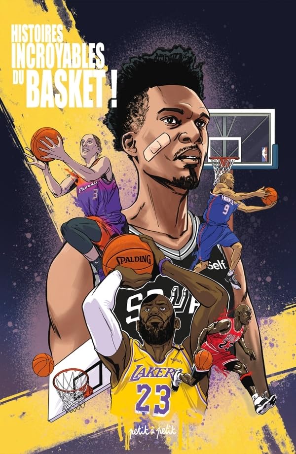 jaquette livre Histoires Incroyables Du Basket !