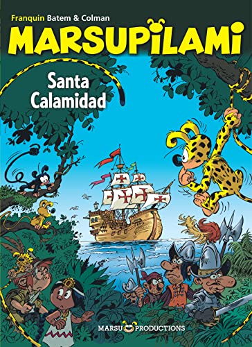 jaquette livre Marsupilami Tome 26 - Santa Calamidad