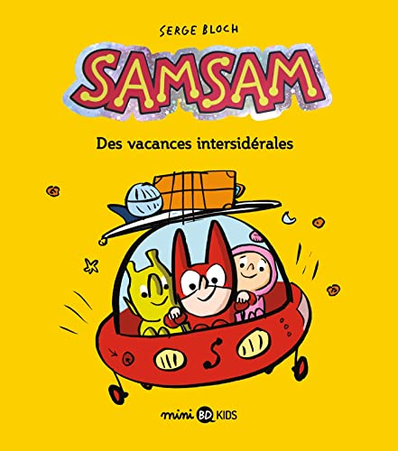 jaquette livre Samsam Tome 8 - Des Vacances Intersidérales