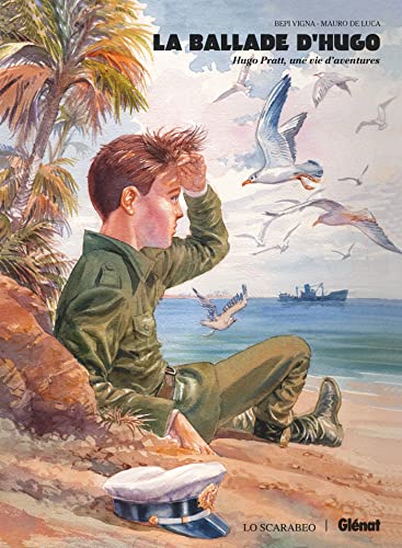 jaquette livre La Ballade D'hugo - Hugo Pratt, Une Vie D'aventures