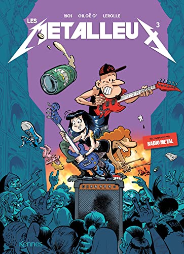 jaquette livre Les Métalleux Tome 3