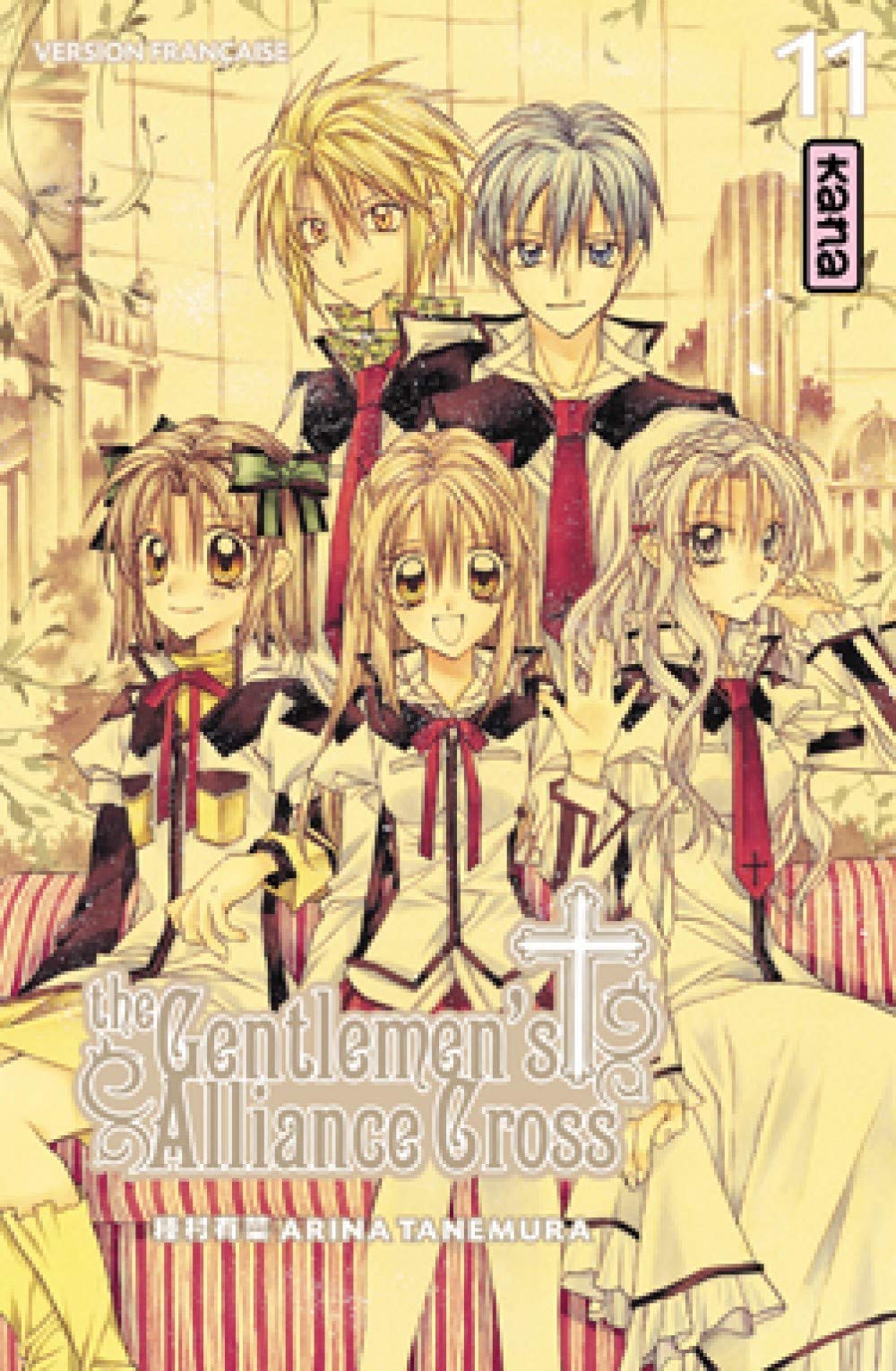 jaquette livre The Gentlemen's Alliance Cross Vol.11