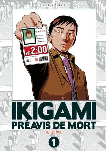 jaquette livre Ikigami - Préavis de mort - Ultimate - Tome 1