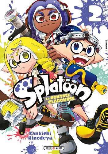 jaquette livre Splatoon - La Contrée Clabousse - Tome 2