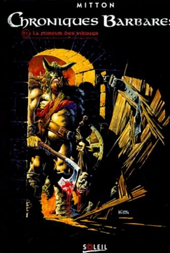 jaquette livre Chroniques Barbares Tome 1 - La Fureur Des Vikings