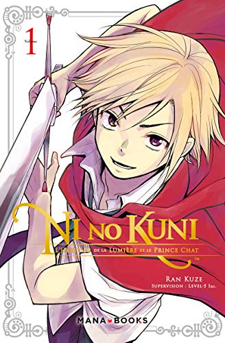 jaquette livre Ni no Kuni - L'héritier de la lumière et le prince chat - Tome 1