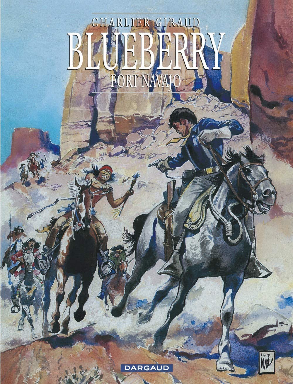jaquette livre Blueberry, tome 1 : Fort Navajo
