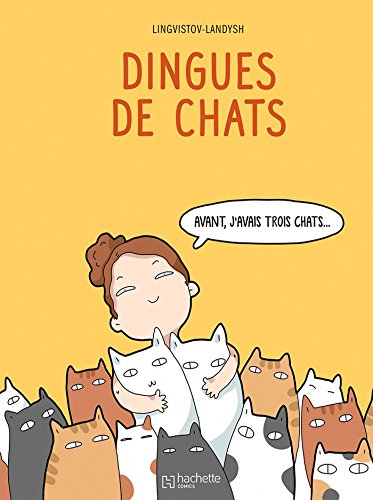jaquette livre Dingues De Chats