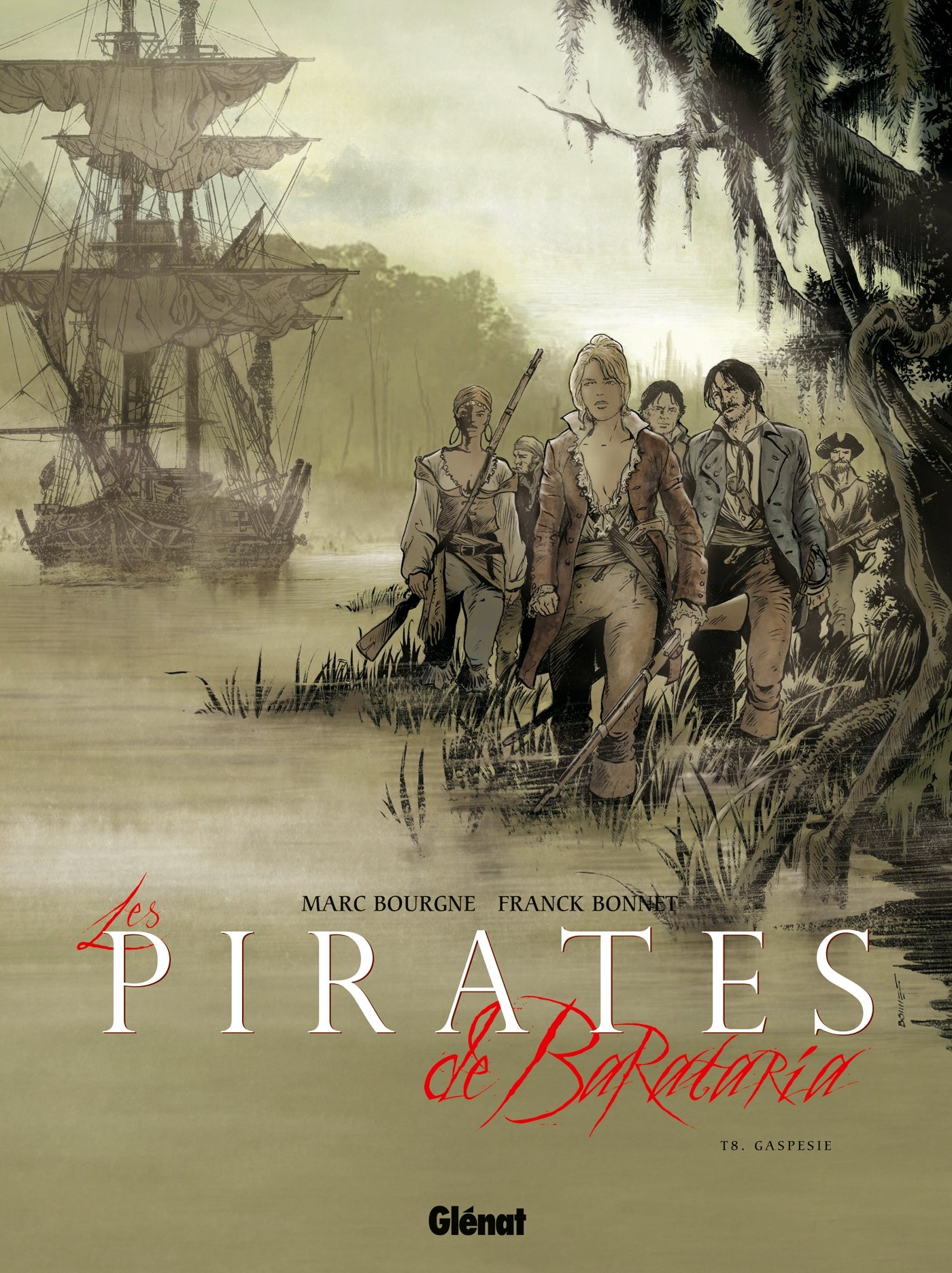 jaquette livre Les Pirates de Barataria - Tome 08: Gaspesie