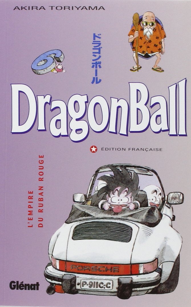 jaquette livre Dragon Ball, tome 6 : L'Empire du ruban rouge