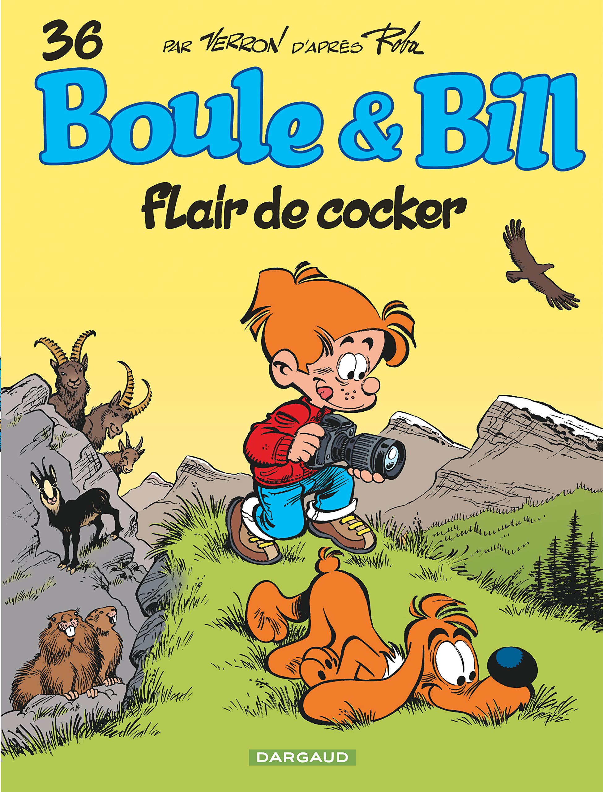 jaquette livre Boule & Bill, Tome 36 : Flair de cocker