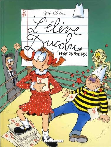 jaquette livre L'élève Ducobu - Miss Dix Sur Dix - Tes Héros Vus À La Tv