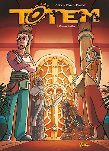 jaquette livre Totem - Bd Fantastique Tome 1 - Bizness Funèbre