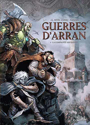 jaquette livre Les Terres D'arran : Guerres D'arran Tome 1 - La Compagnie Des Bannis