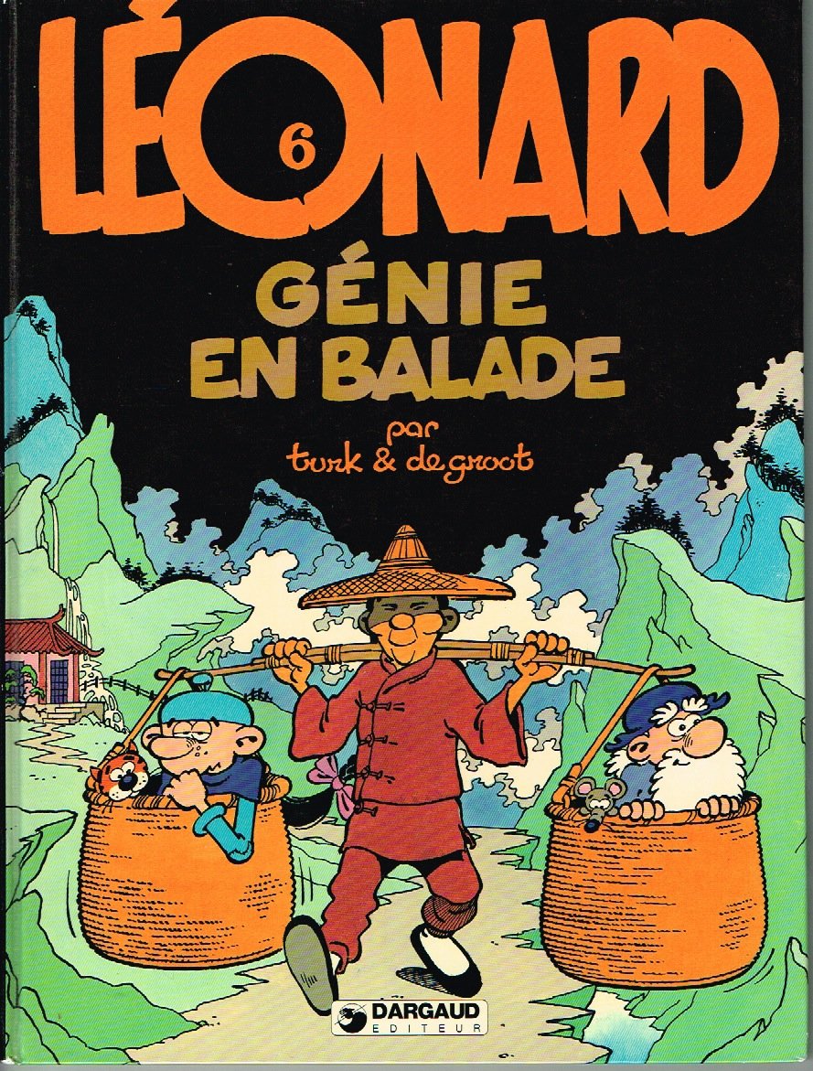 jaquette livre LEONARD NUMERO 6 : GENIE EN BALADE