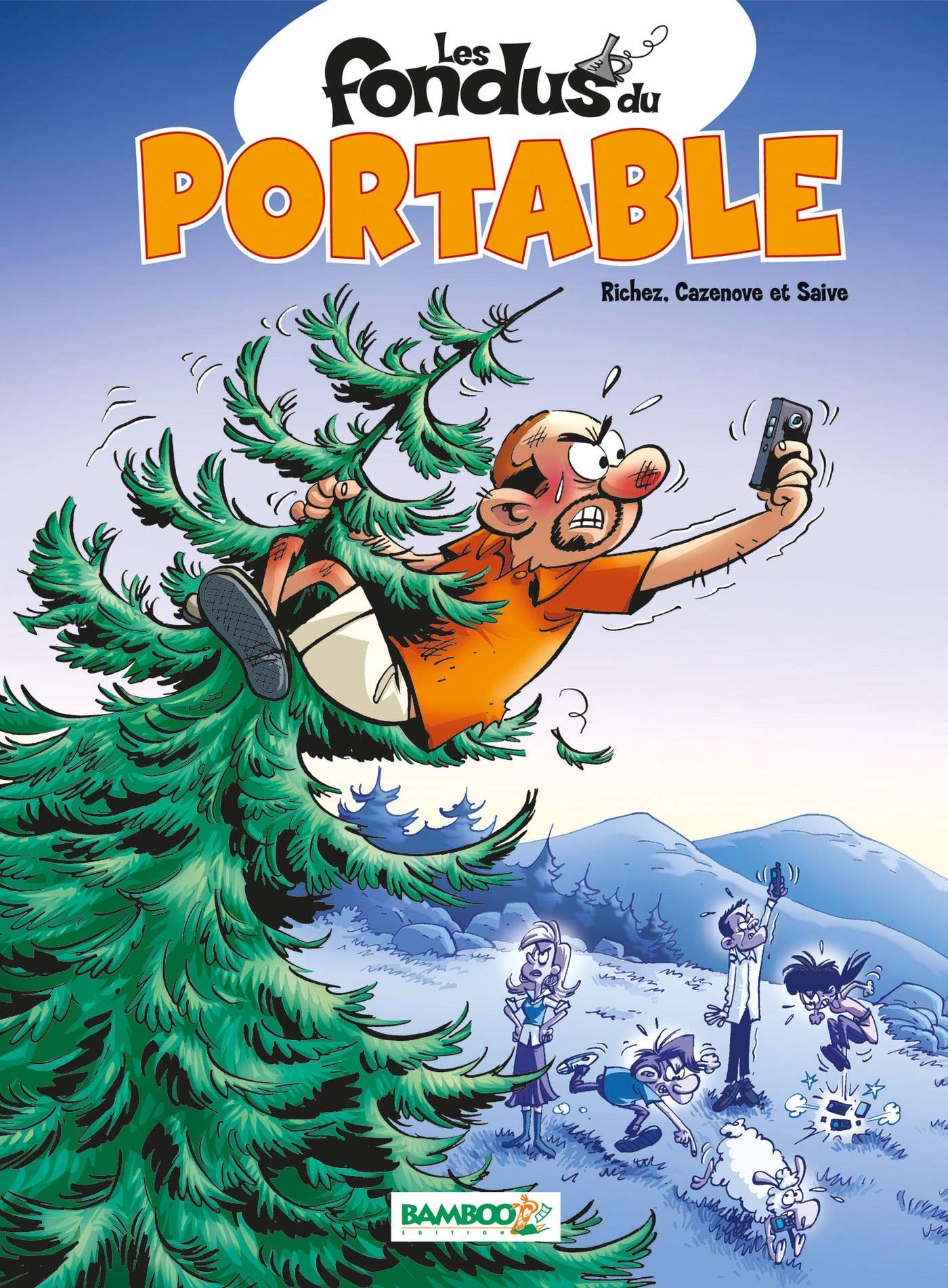 jaquette livre Les fondus du portable